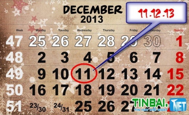 11-12-13, ngày của trăm năm trong thế kỷ 21