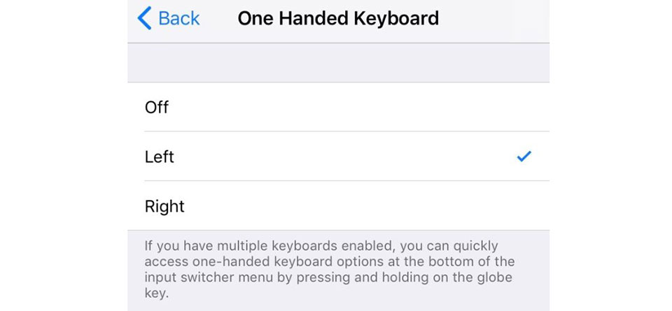 iOS 11: Thủ thuật kích hoạt bàn phím thuận tay cho iPhone - Ảnh minh hoạ 4